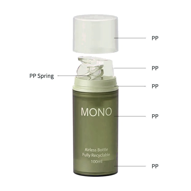 Airless Bottle All Plastic Mono DJ-1124