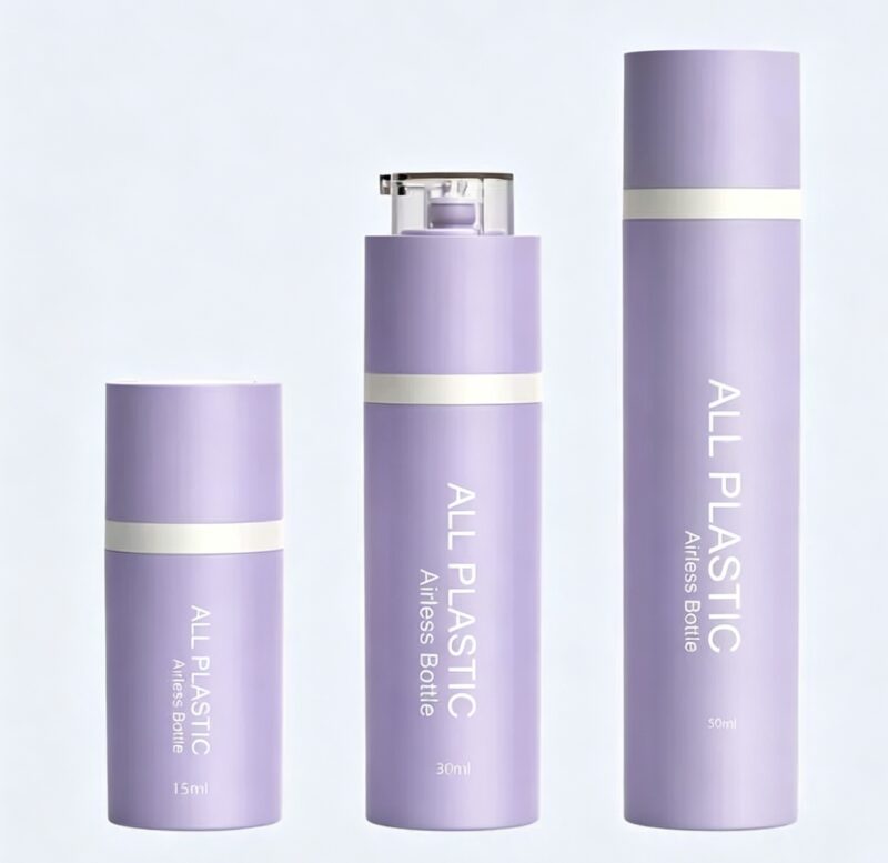 1 Airless Bottle All Plastic Twist Lock Double-Wall DJ-1130