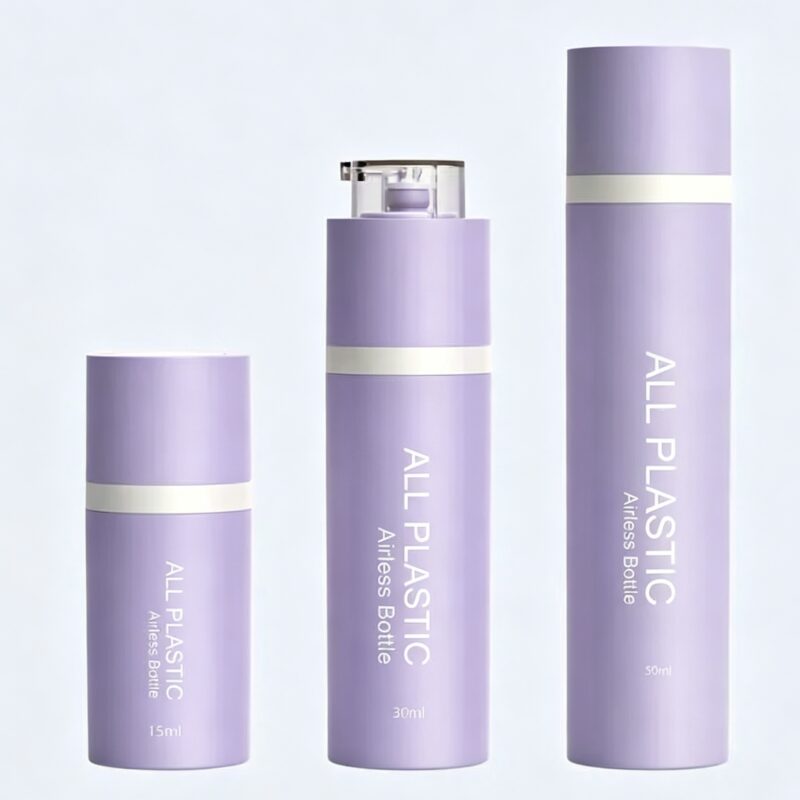 1 Airless Bottle All Plastic Twist Lock Double-Wall DJ-1130