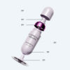 Airless Bottle Capsule Shape Exclusive Base Stand DJ-1123