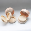 75.6mm Nude Pink Empty Cushion Foundation Case for Premium Clean Beauty Cosmetics Wholesale DJ DJ-1103