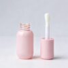 3ml Premium Capsule-Shaped Thick-Wall Empty Lip Gloss Tubes with Oversized Rounded Doe-Foot Applicator for Lip Oil DJ0010
