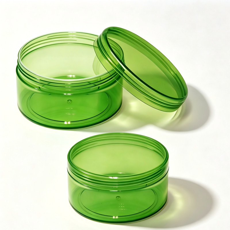 PP Skincare Cream Containers, Travel Cosmetic Jars with Screw Lids DJ-1129