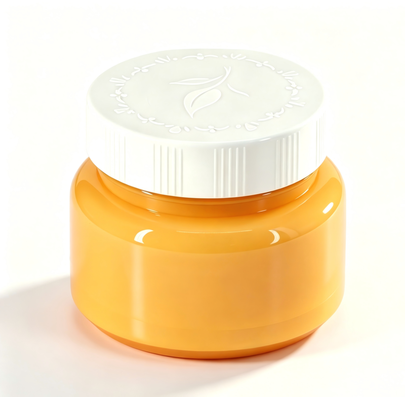 PP Skincare Cream Containers, Travel Cosmetic Jars with Screw Lids DJ-1128