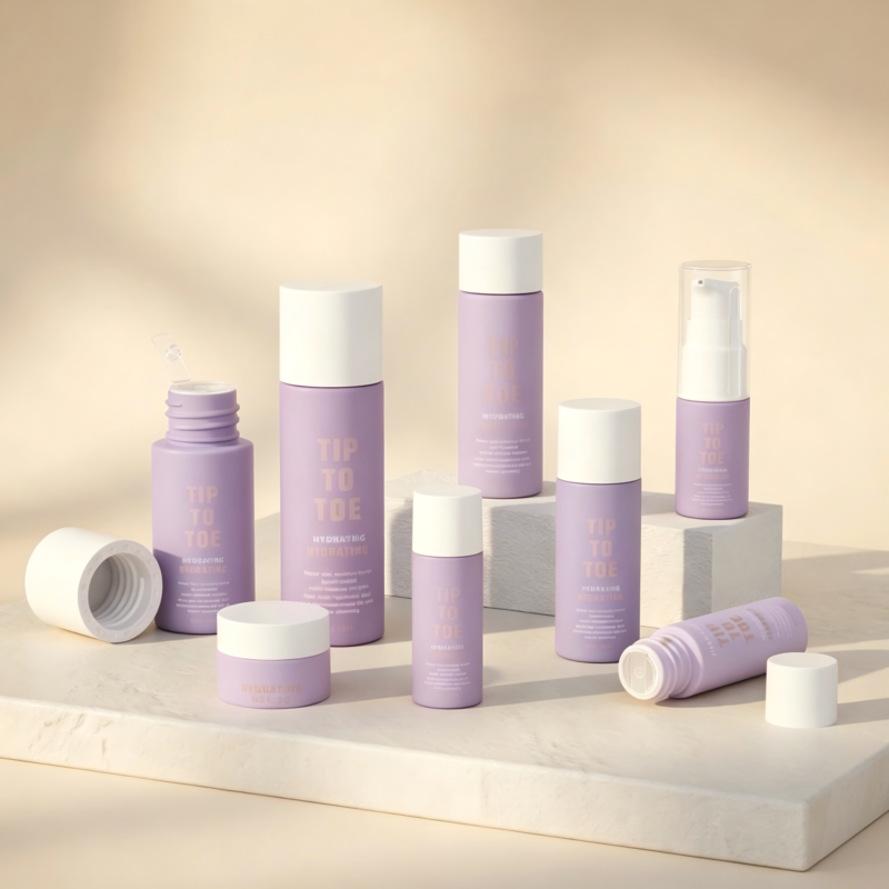 Cosmetic Sample Set Packaging Travel Size Mini Plastic Containers DJ-8816