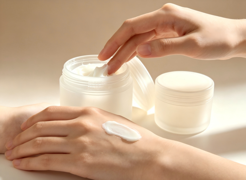 PP Skincare Cream Containers, Travel Cosmetic Jars with Screw Lids DJ-1127