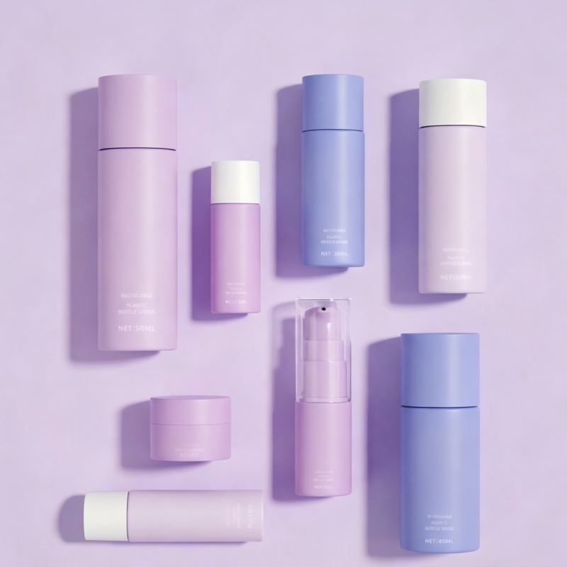 Cosmetic Sample Set Packaging Travel Size Mini Plastic Containers DJ-8816