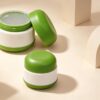 Skincare Cream Container 50ml Double Wall Plastic Jar for Baby Moisturizer Balm DJ-1225
