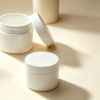 PP+PET Double Wall Cosmetic Jars, Refillable Airtight Cream Containers for Skincare DJ-1130