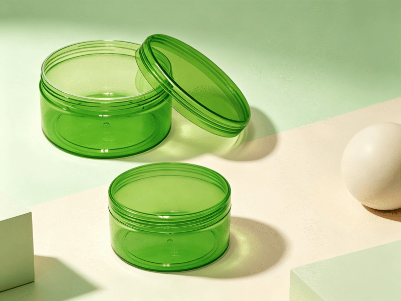 PP Skincare Cream Containers, Travel Cosmetic Jars with Screw Lids DJ-1129