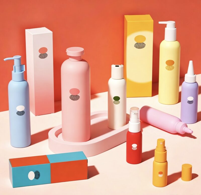 HDPE Plastic Bottles for Shampoo Hair Oil Conditioner Shower Gel DJ-8812