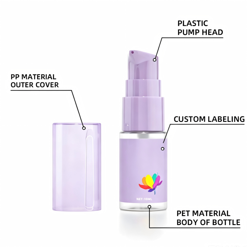 Cosmetic Sample Set Packaging Travel Size Mini Plastic Containers DJ-8816