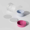 详情图2 Cream Jar Mono-PP Flip Top Refillable Hollow Base With Spoon DJ-1223